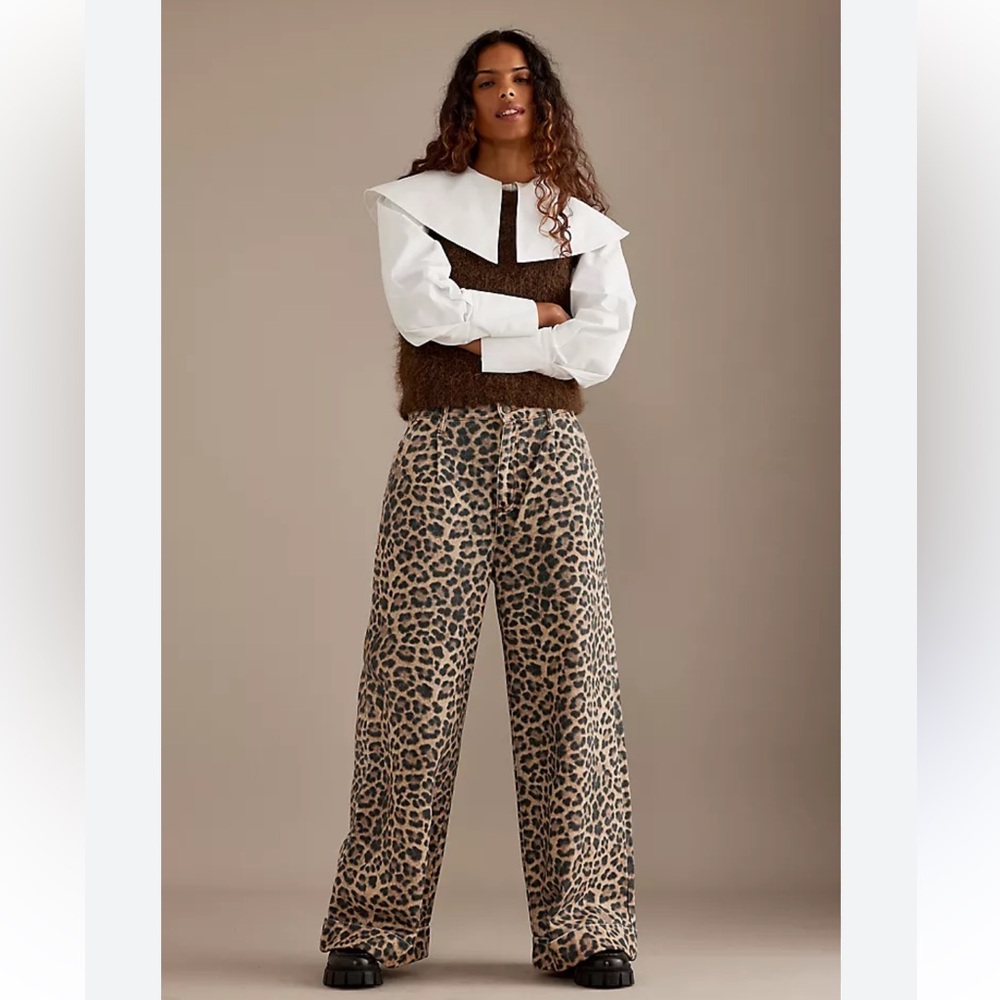 Anthropologie Pilcro Double Hem High-Rise Barrel Jeans - 32